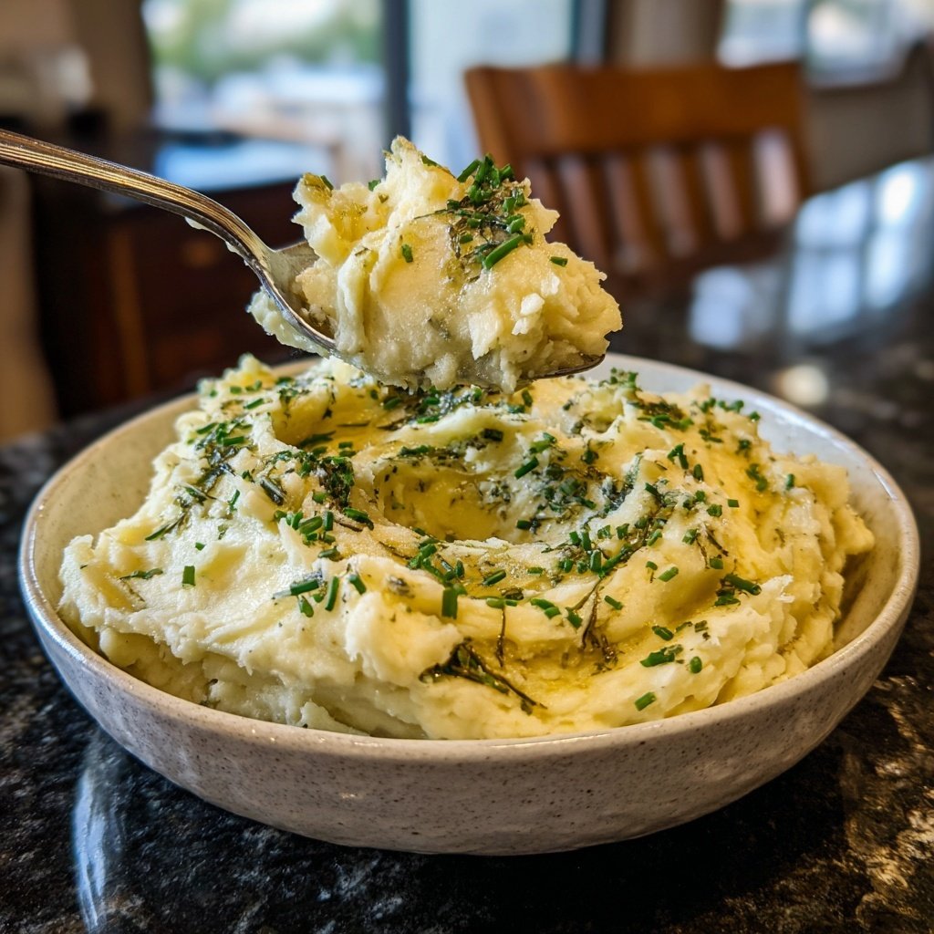 Roasted Celery Root Potato Mash