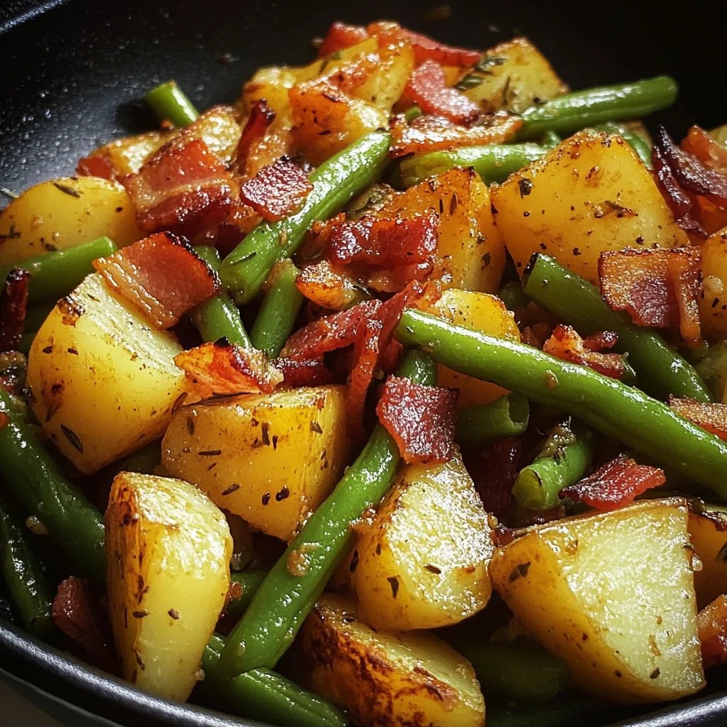 Country Ranch Green Beans & Potatoes w/ Bacon: An Incredible Ultimate Recipe