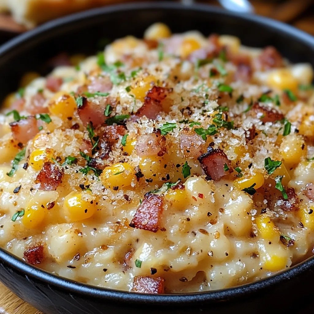 Sweet Corn Risotto w/ Crispy Pancetta: An Amazing Ultimate Recipe