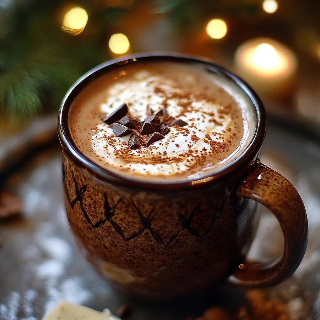 Buttered Rum Hot Chocolate