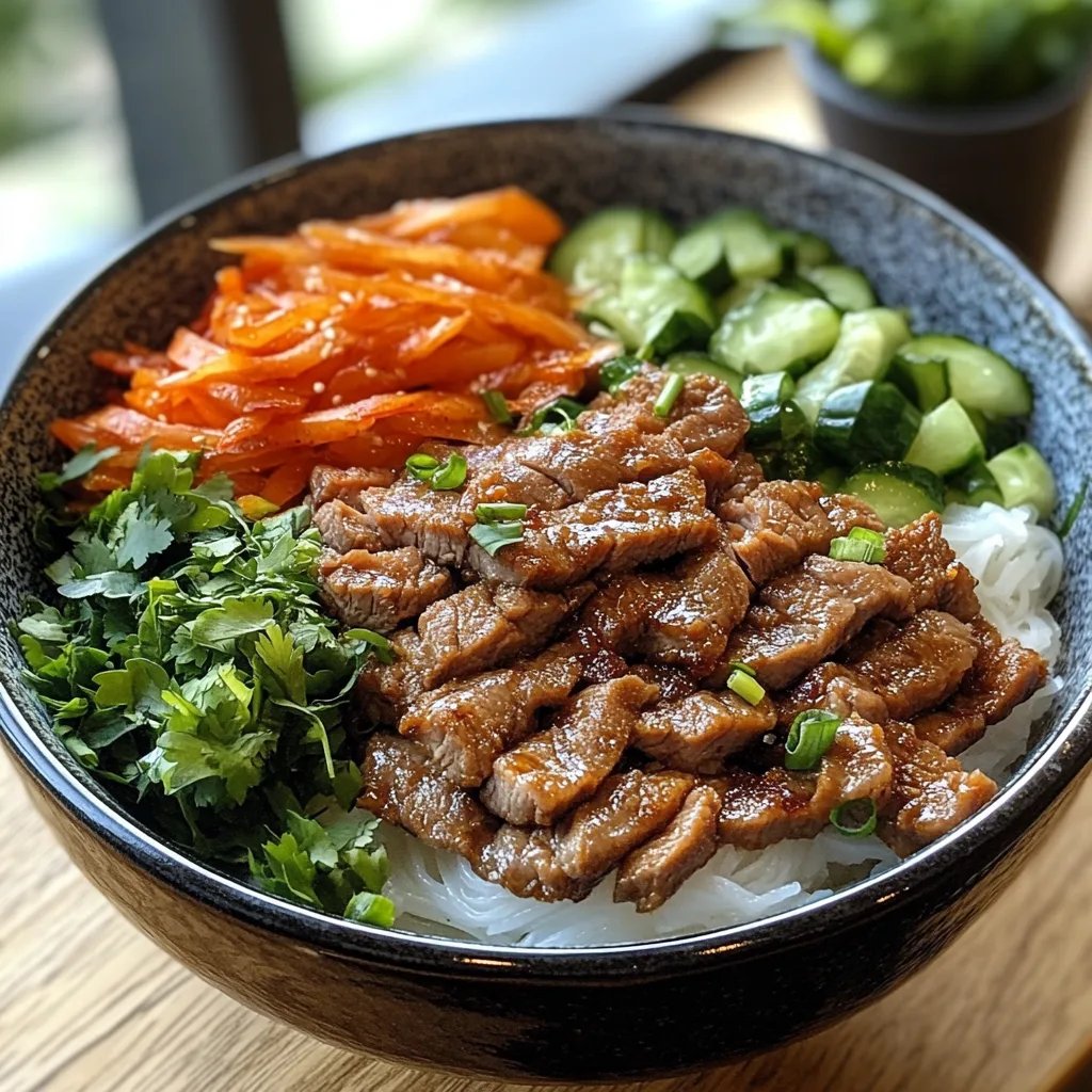 Vietnamese Beef Vermicelli Bowl: An Amazing Ultimate Recipe