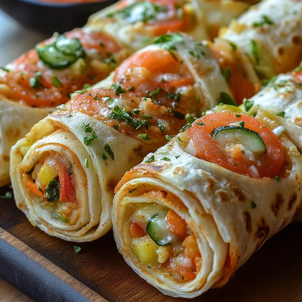Vegetable Tortilla Roll Ups: An Amazing Ultimate Recipe for 5-Star Snacks