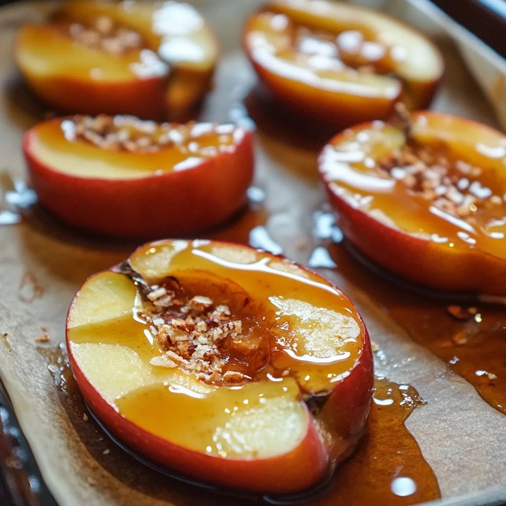 Caramel Apple Slices