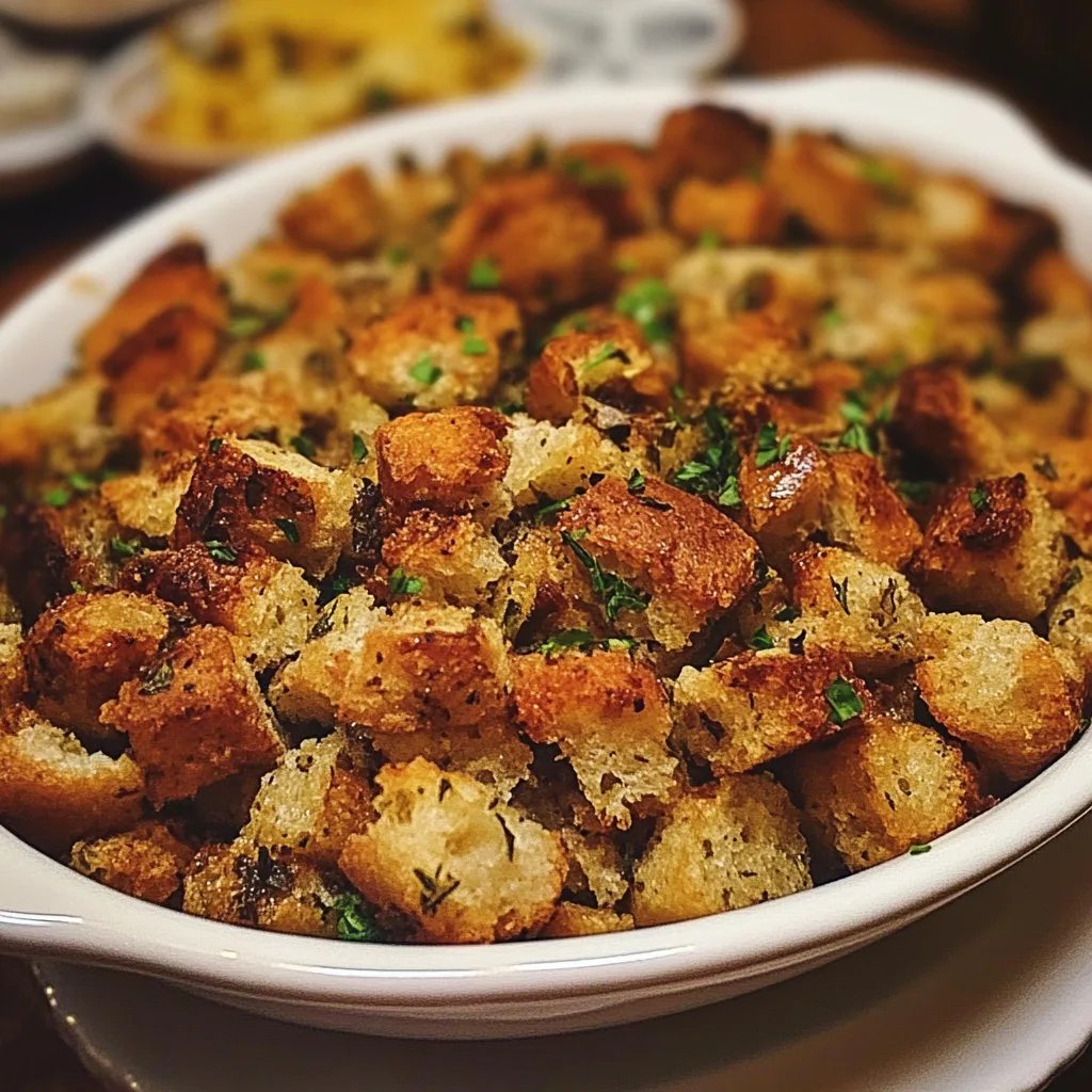 Perfect Homemade Stuffing for the Holidays