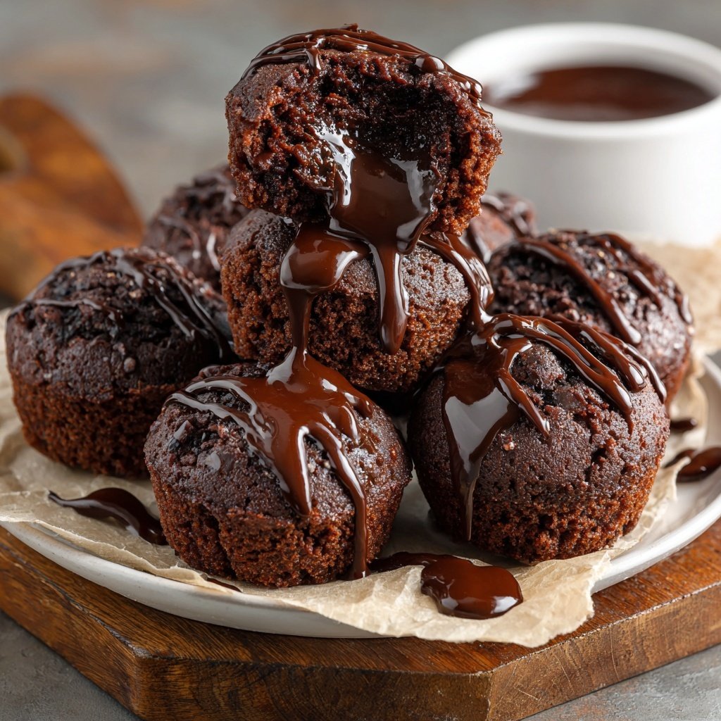 Chocolate Lava Cake Bites