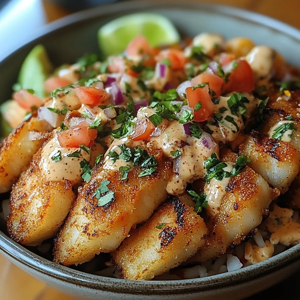 Crispy Fish Taco Bowls: An Incredible Ultimate Recipe