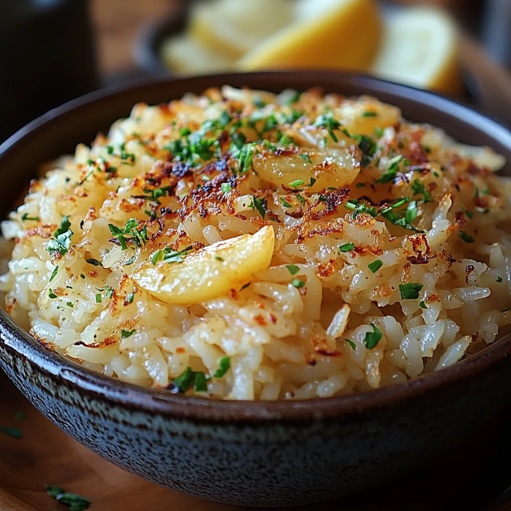 Golden Onion Butter Rice: An Incredible Essential Recipe