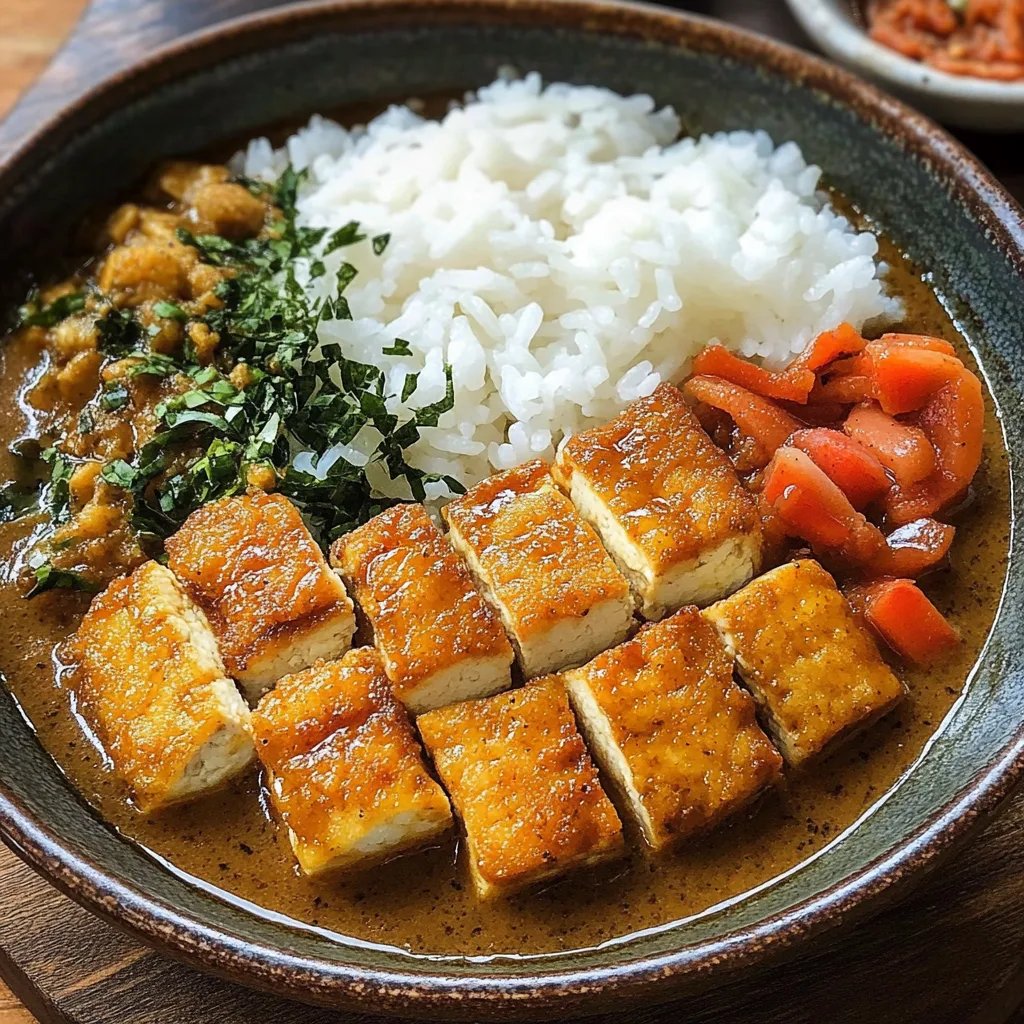 Vegan Tofu Katsu w/ Japanese Curry: An Amazing Ultimate Recipe