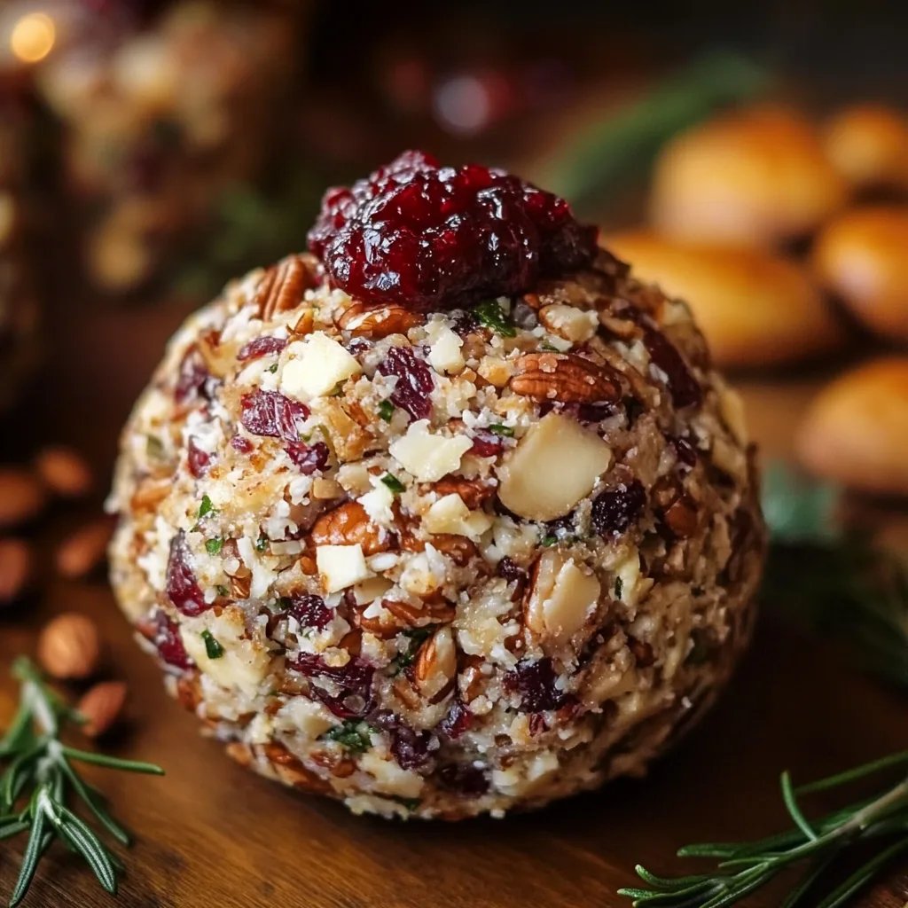 Cranberry Pecan Cheeseball