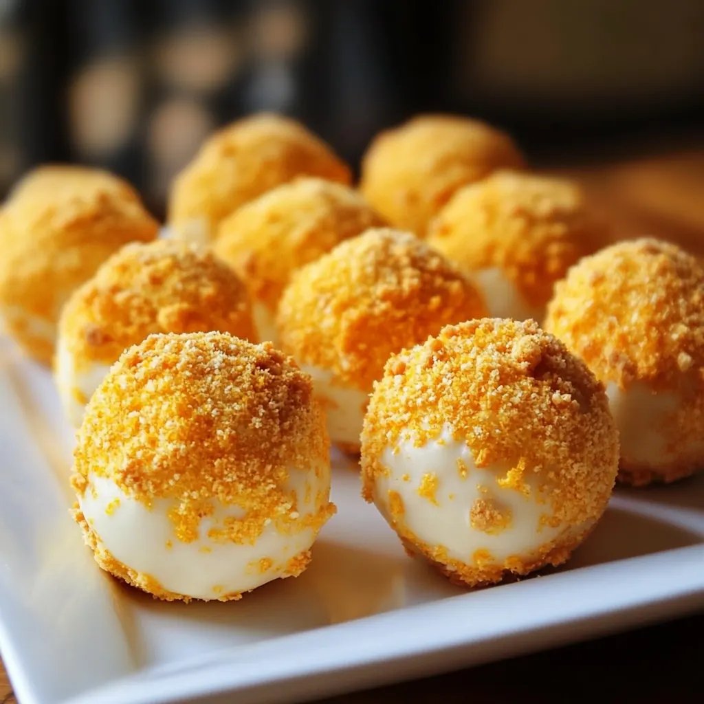 Easy No Bake Pumpkin Cheesecake Balls Recipe