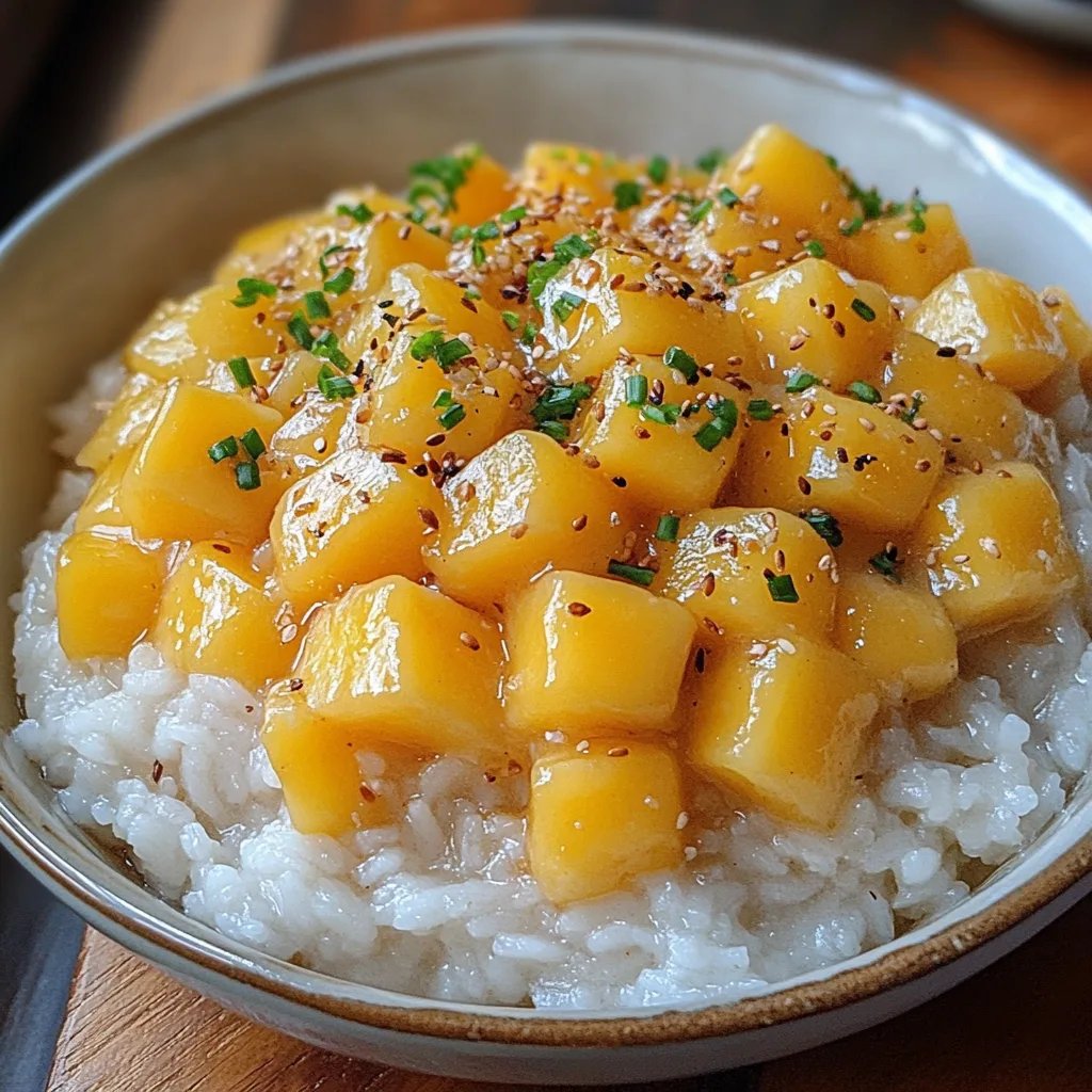 Mango Coconut Sweet Sticky Rice: The Incredible Ultimate Recipe You Must Try