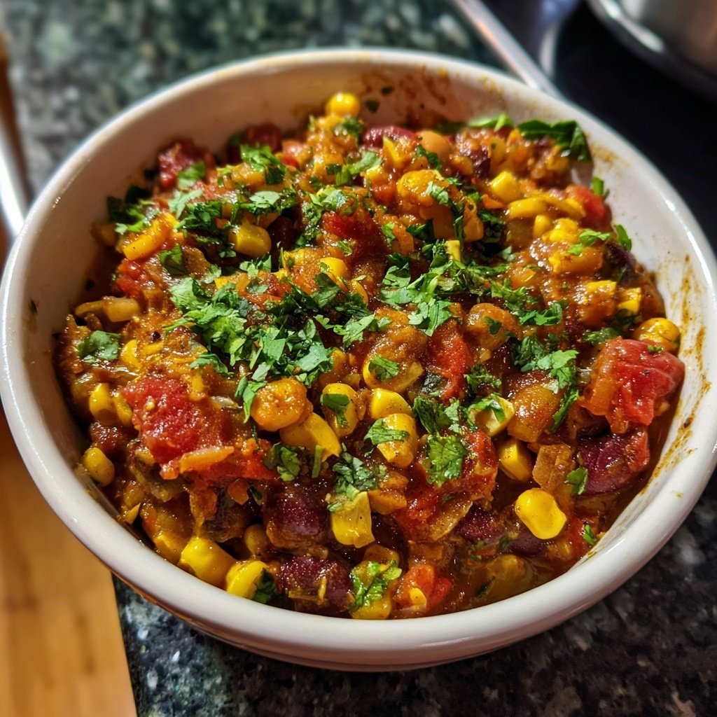 Ultimate Veggie Chili Bowl