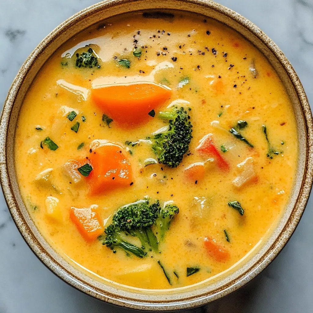 Creamy Vegetable Soup: An Incredible Ultimate Recipe for 6