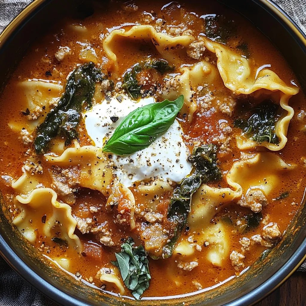 Best Ever One-Pot Lasagna Soup Recipe