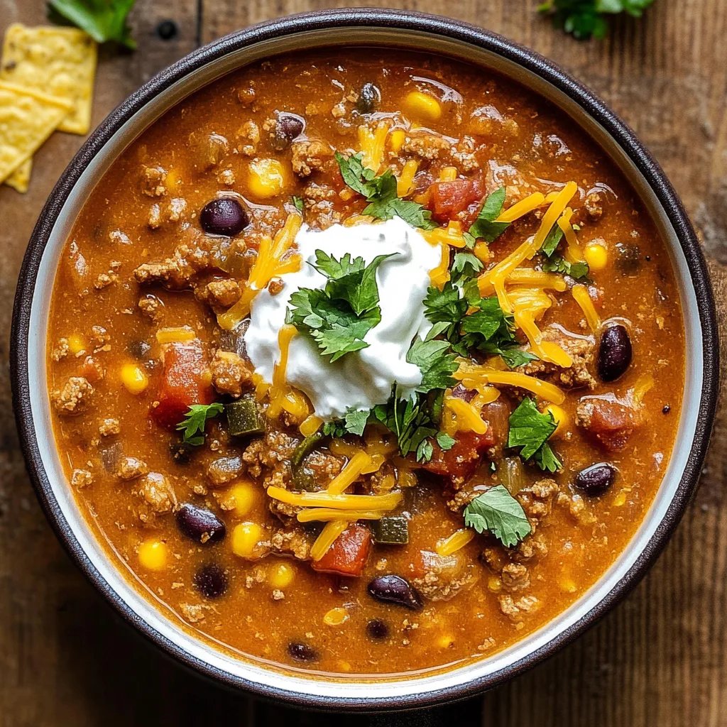 Creamy Taco Soup Recipe