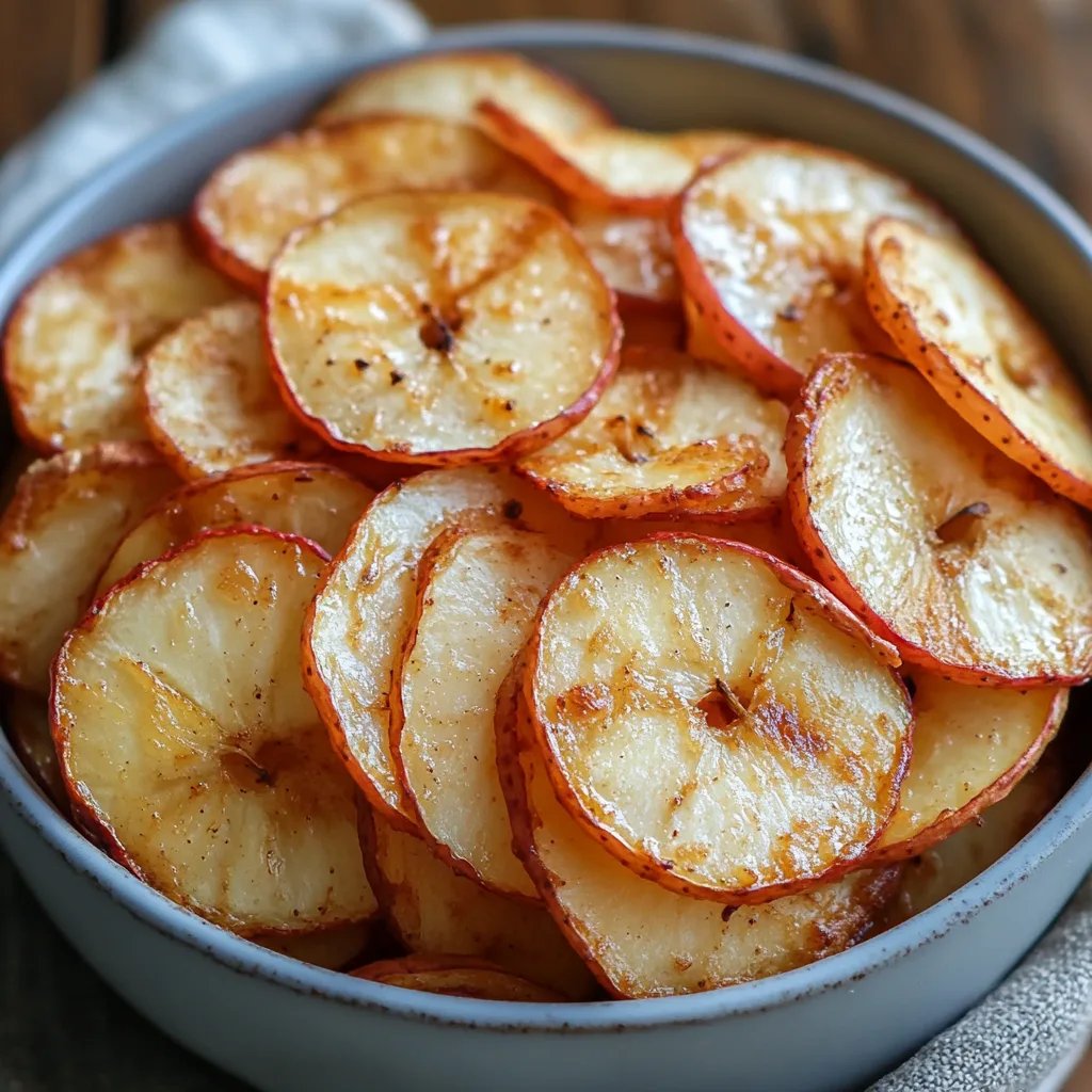 Baked Apple Chips: An Amazing Ultimate Recipe for 10 Minutes of Joy