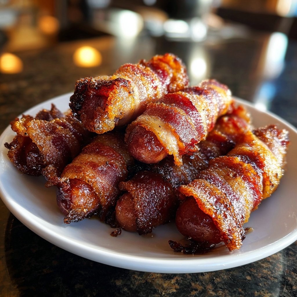 Candied Bacon Smokies