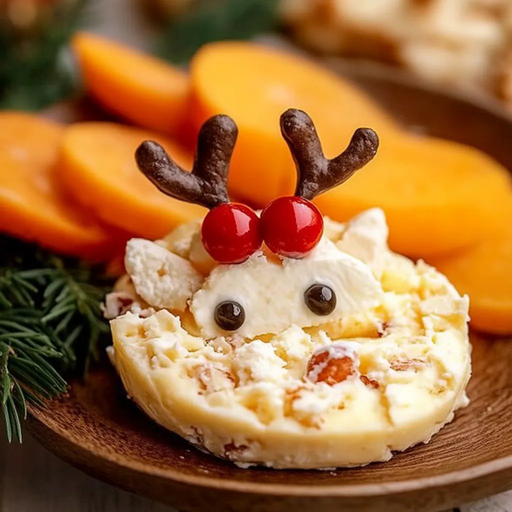 Reindeer Cheese Ball Appetizer