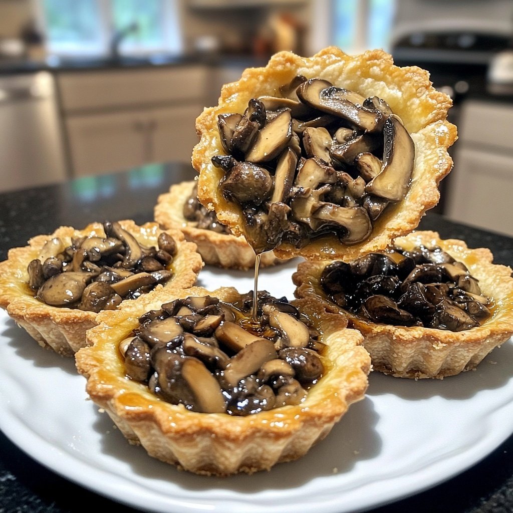 Truffle Mushroom Tartlets