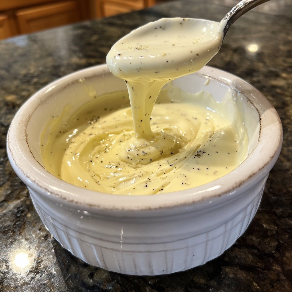 Smooth Vanilla Bean Fondue