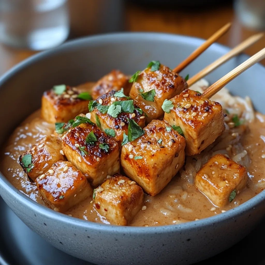 Tofu Satay with Peanut Sauce: An Incredible Ultimate Recipe