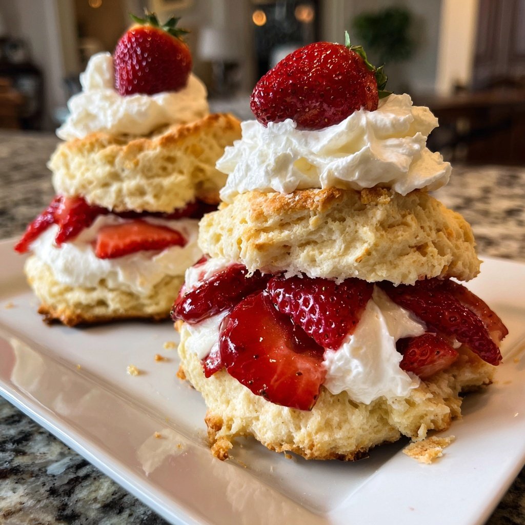 Gluten-Free Strawberry Shortcake Biscuits