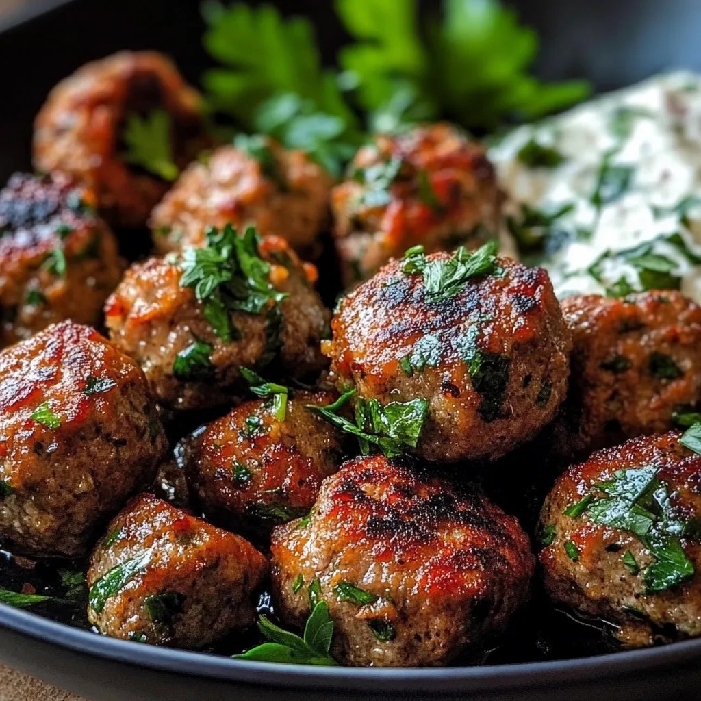 Greek Turkey Meatballs w/ Tzatziki: An Amazing Ultimate Recipe