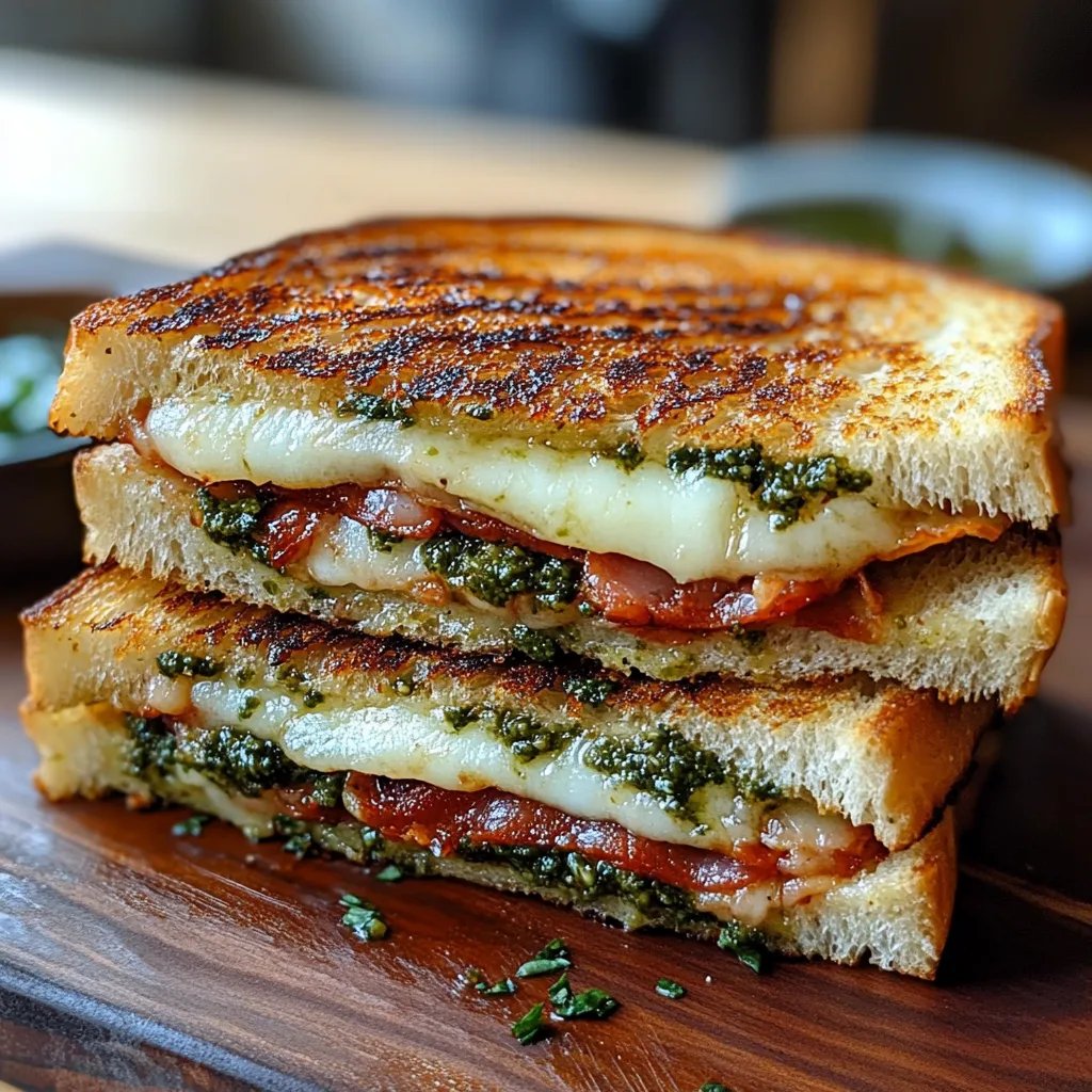 Sundried Tomato Bacon Pesto Sandwich: An Incredible Ultimate Recipe for 5
