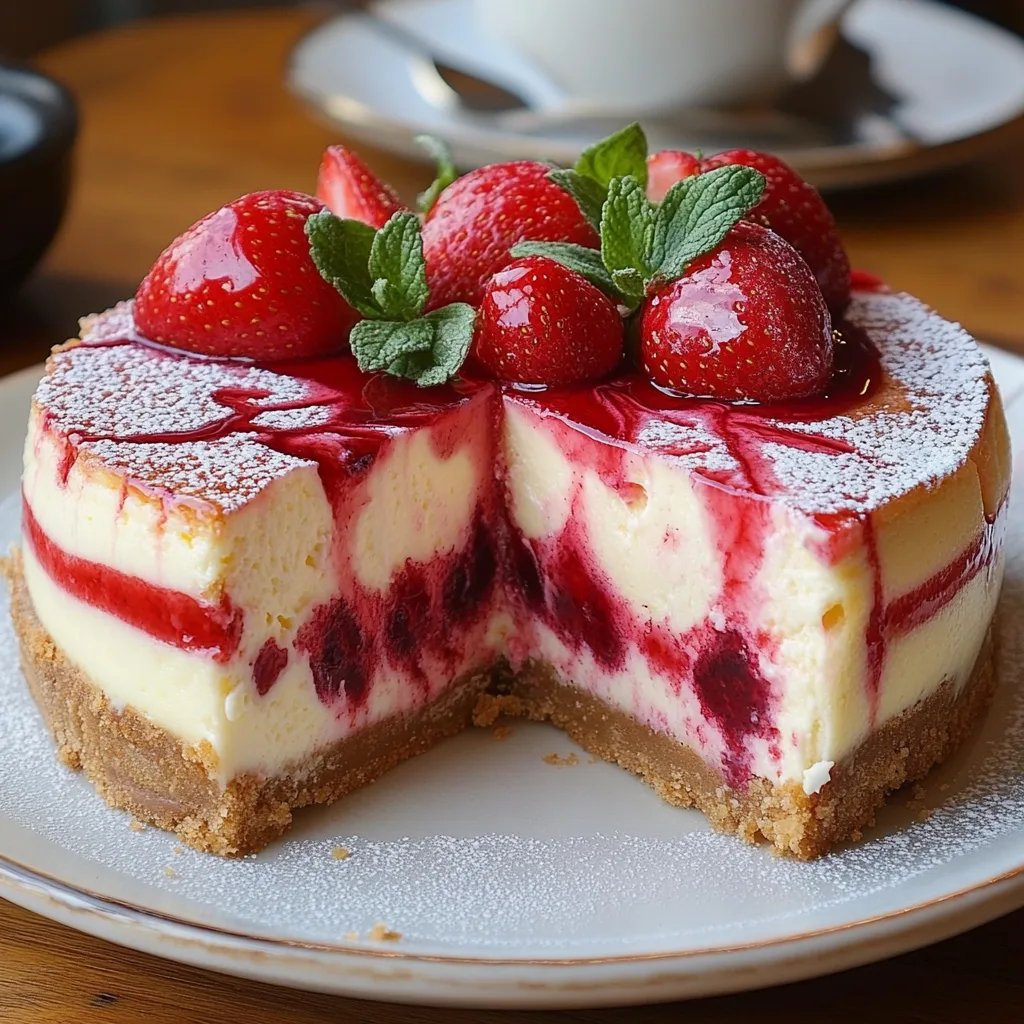 <p>Strawberry Swirl Cheesecake: An Amazing Ultimate Recipe</p>
