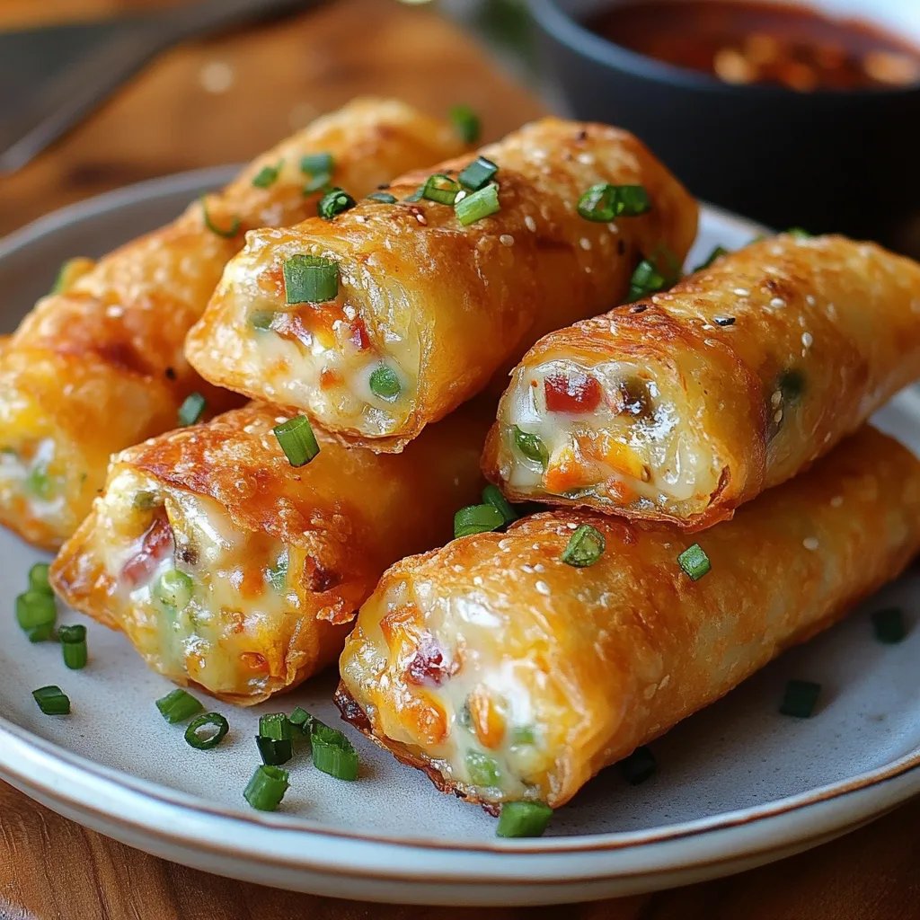 Mini Jalapeno Popper Egg Rolls: An Amazing Ultimate Recipe