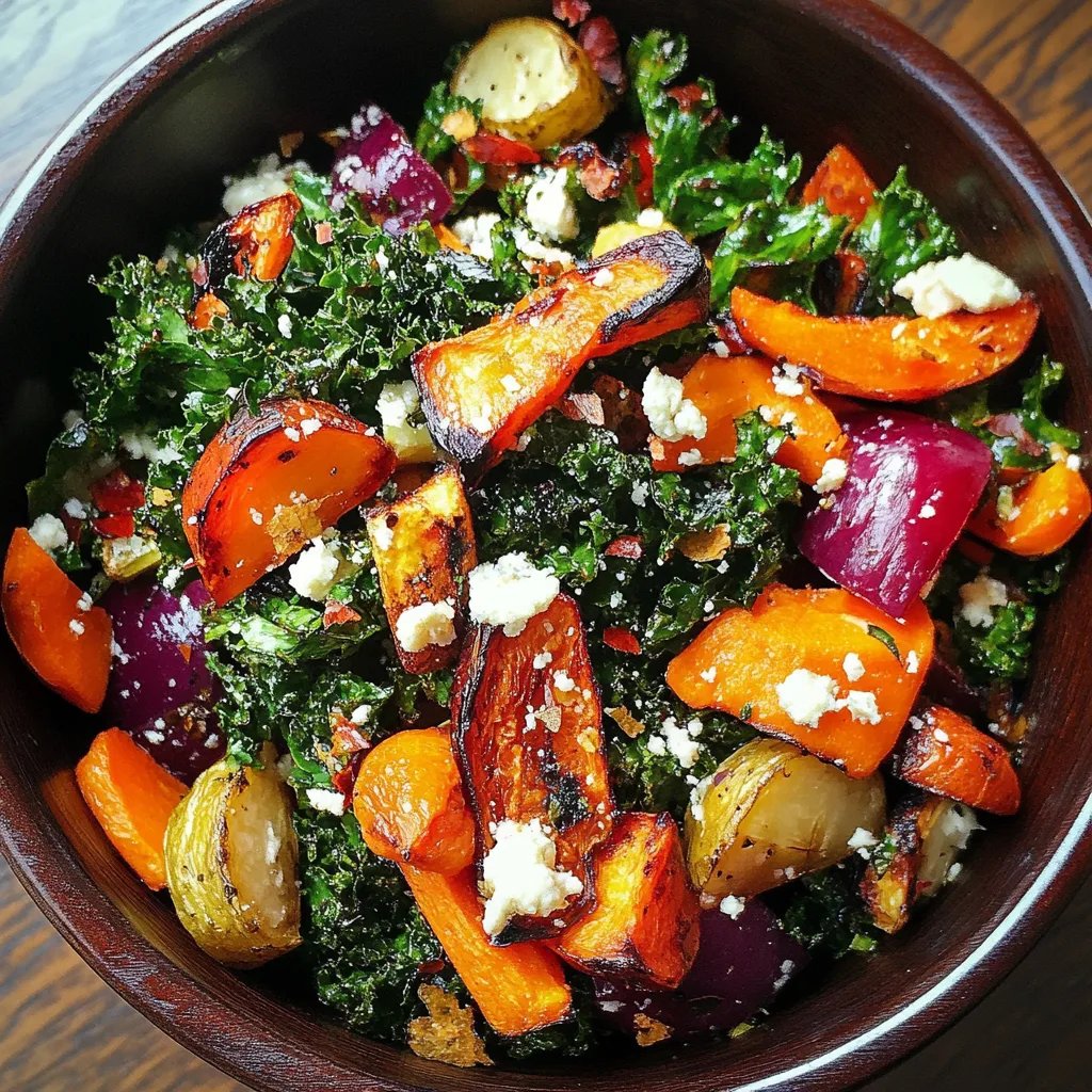 Kale & Roasted Vegetable Salad